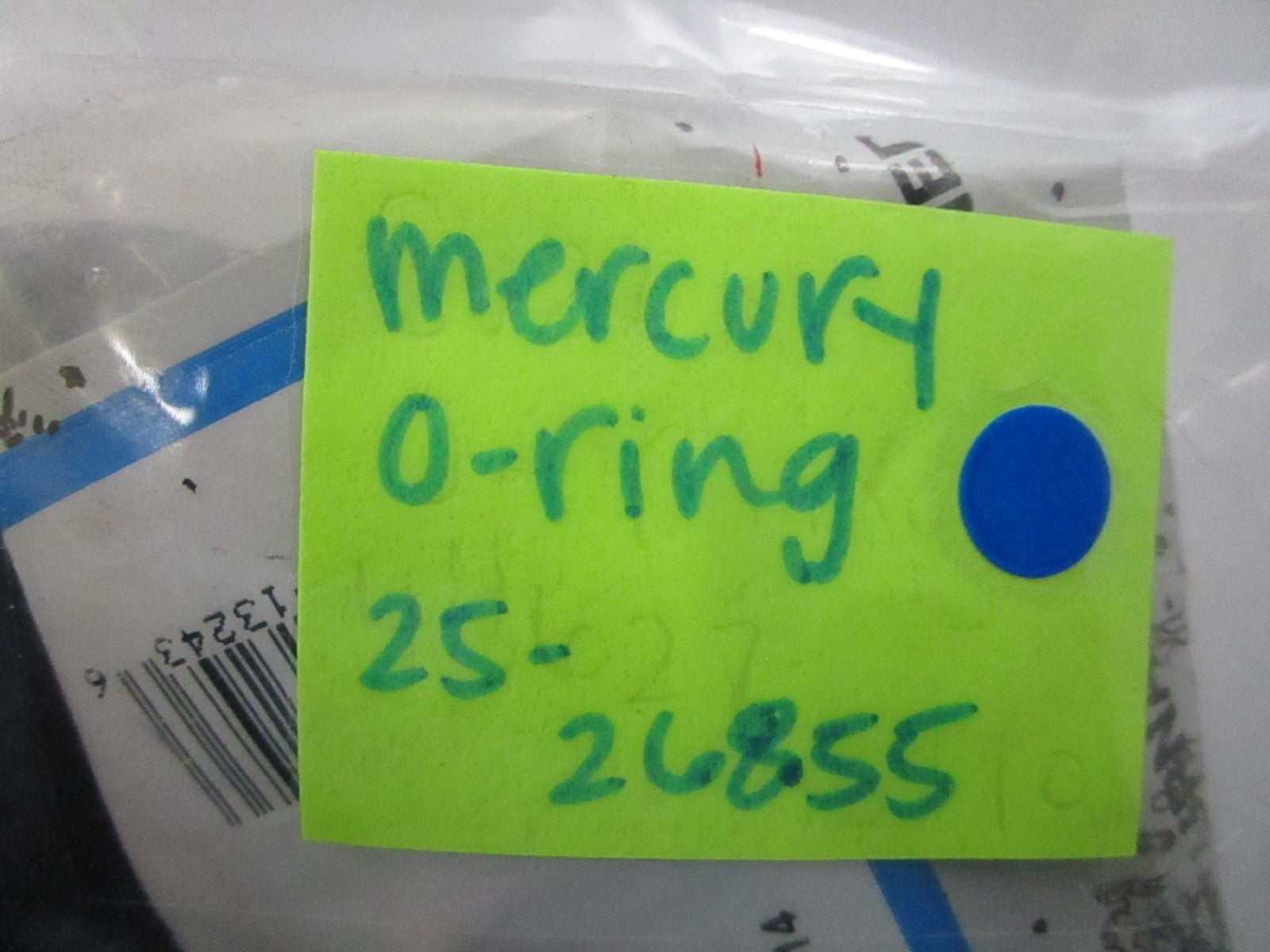 NEW OEM (LOT OF 6) 25-26855 Mercury Quicksilver O-Ring 0810