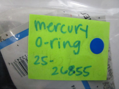 NEW OEM (LOT OF 6) 25-26855 Mercury Quicksilver O-Ring 0810