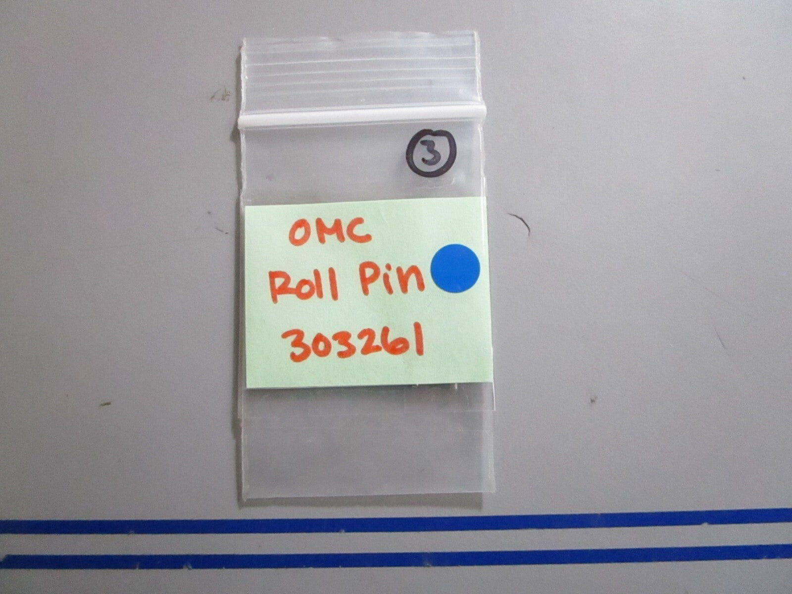 *NEW OEM* 0810 OMC Johnson Evinrude Roll Pin 303261 0303261