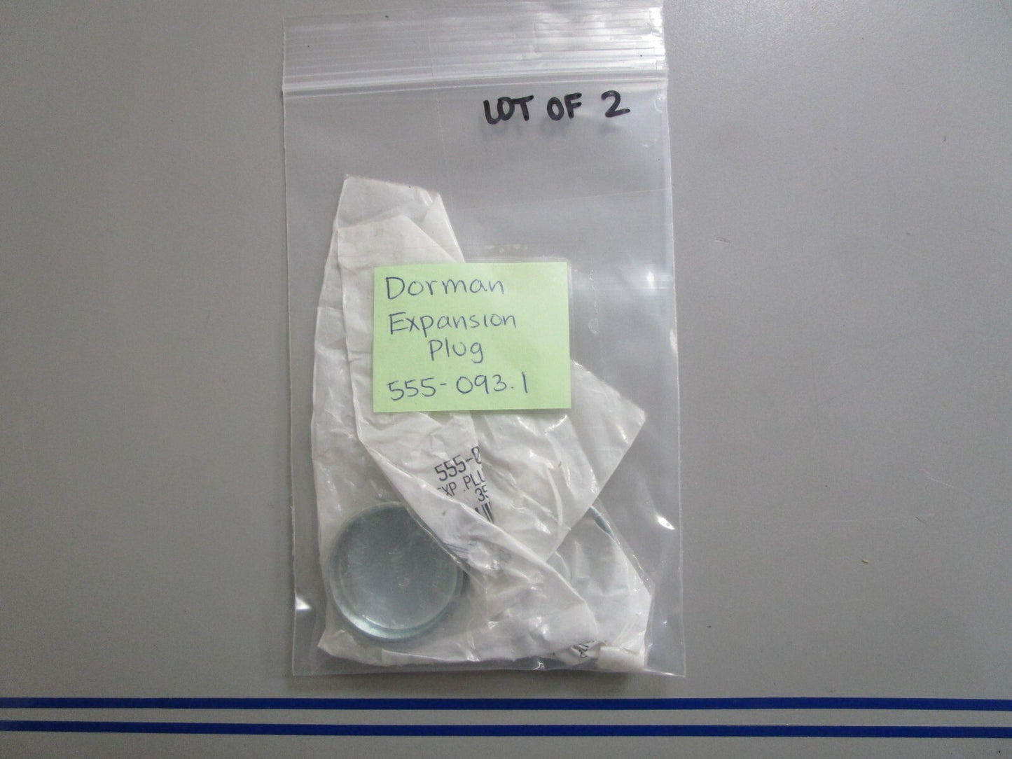 *NEW* (LOT OF 2) 0810 Dorman Expansion Plug 555-0931