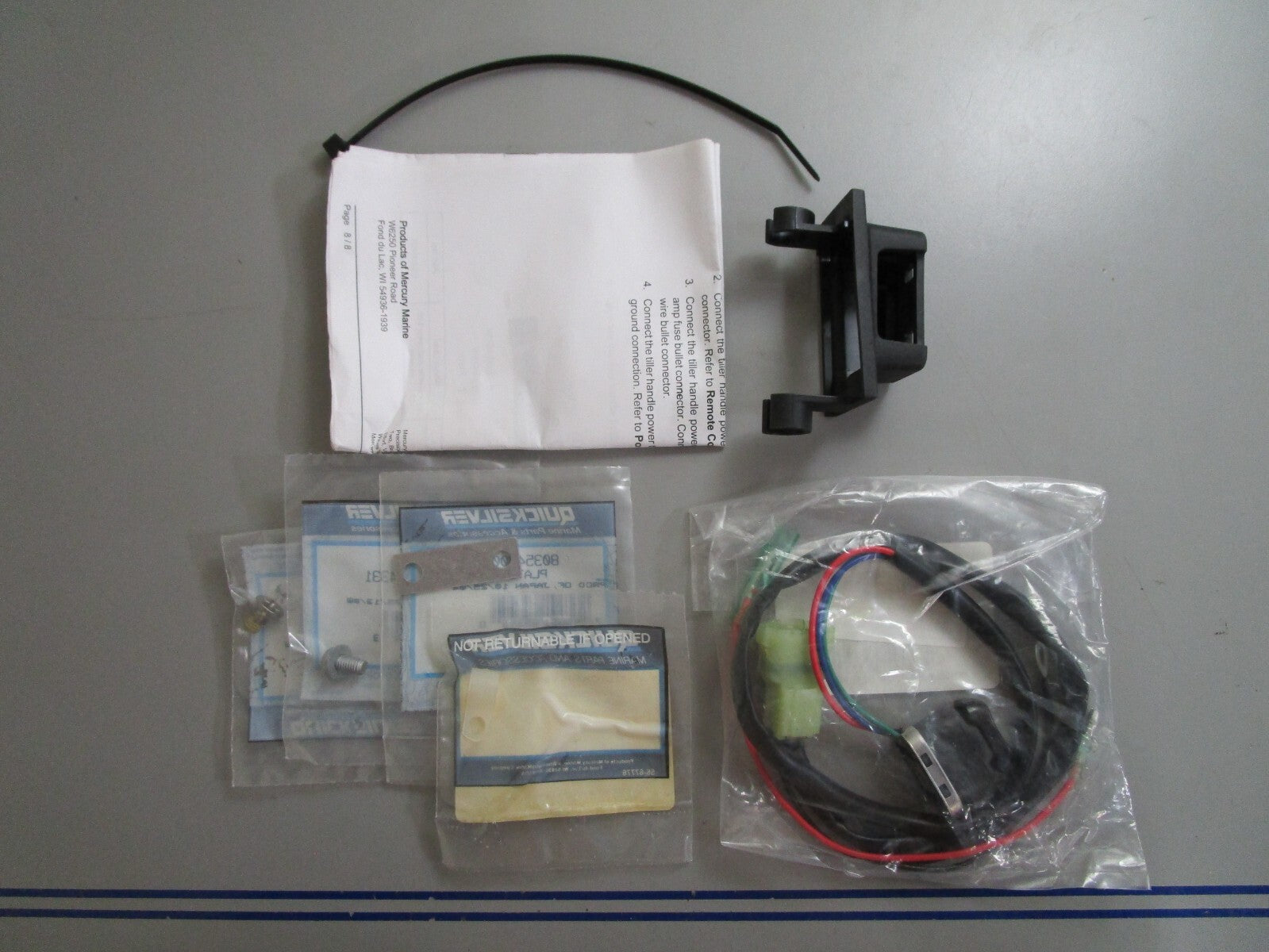 *NEW OEM* 0810 Mercury Quicksilver Trim Switch Kit 87-898101A02