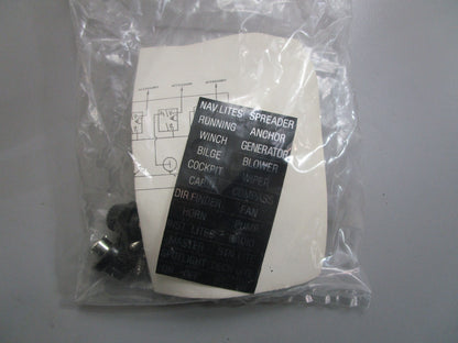 *NEW* 0820 Littelfuse Marine Pre-Wired Panel 094615