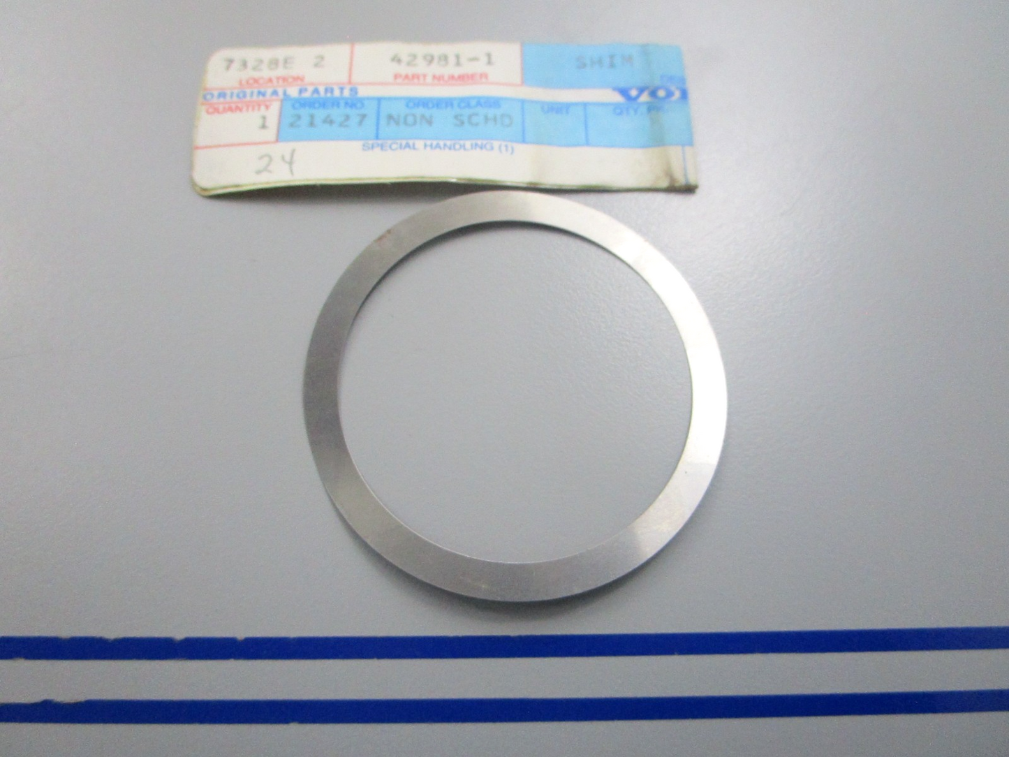 NEW OEM 42981 Volvo Penta Shim 0810