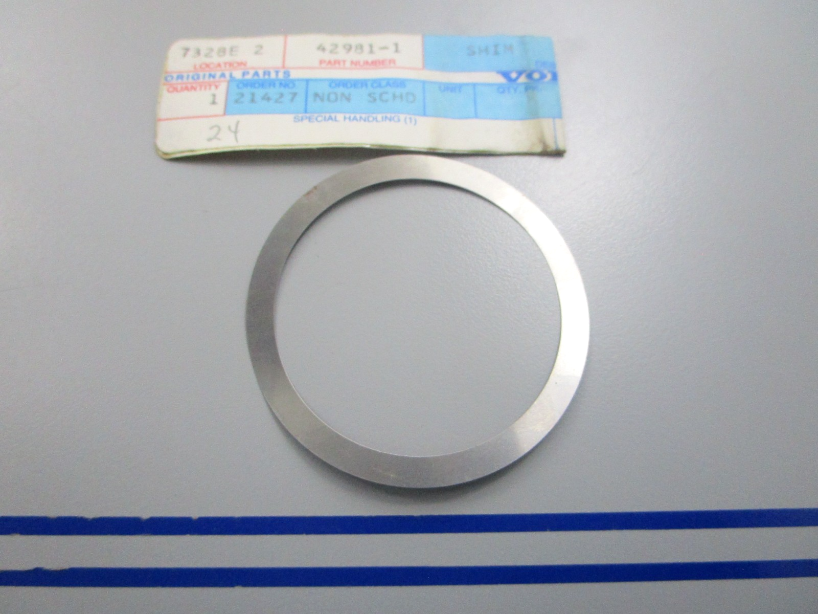 NEW OEM 42981 Volvo Penta Shim 0810