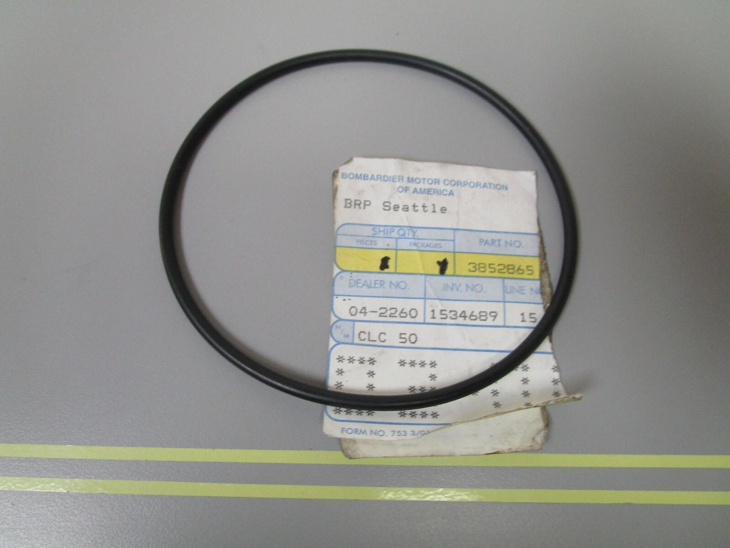 *NEW OEM* 0810 OMC Johnson Evinrude O-Ring 3852865