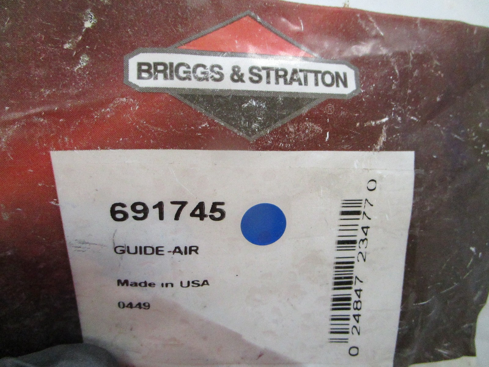 NEW OEM 691745 Briggs & Stratton Air Guide 0810