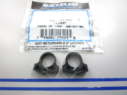 NEW OEM (LOT OF 2) 54-415821 Mercury Quicksilver Clamp 0810