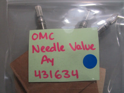 *NEW OEM* 0810 OMC Johnson Evinrude Needle Valve Assembly 431634 0431634