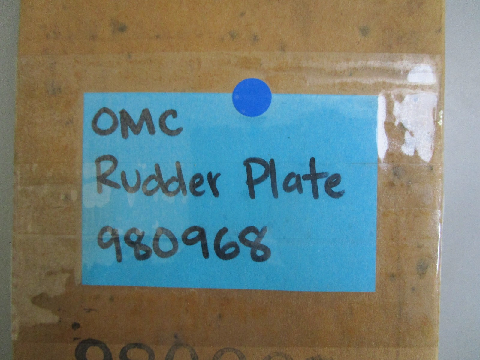 *NEW OEM* 0820 OMC Johnson Evinrude Rudder Plate 980968 0980968