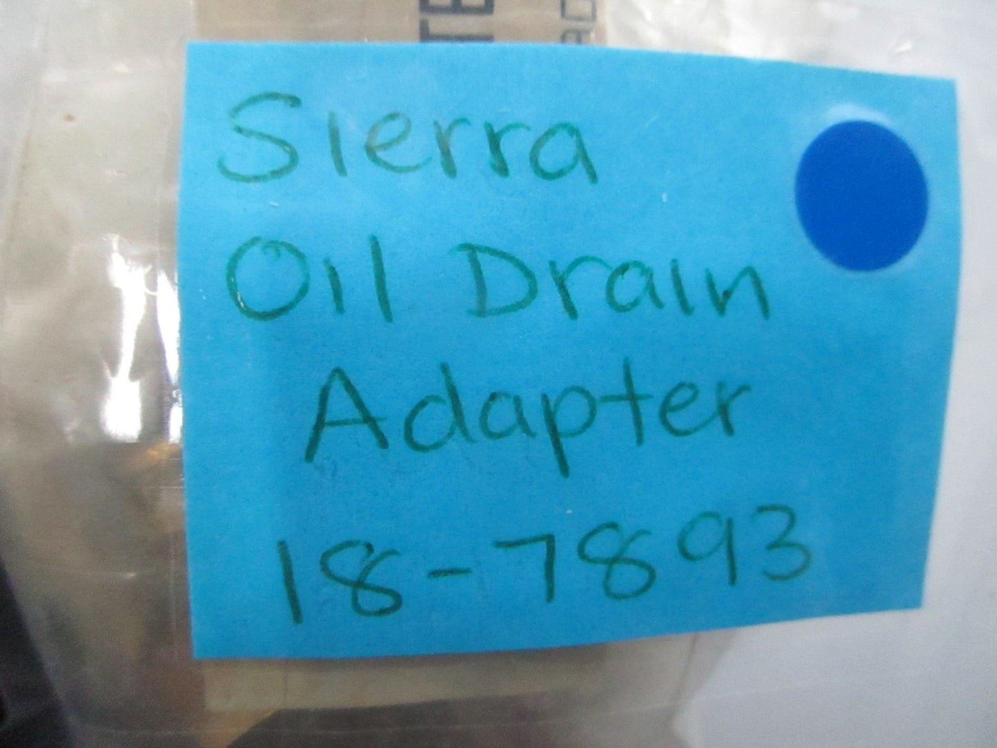 *NEW* 0810 Sierra Oil Drain Adapter 18-7893