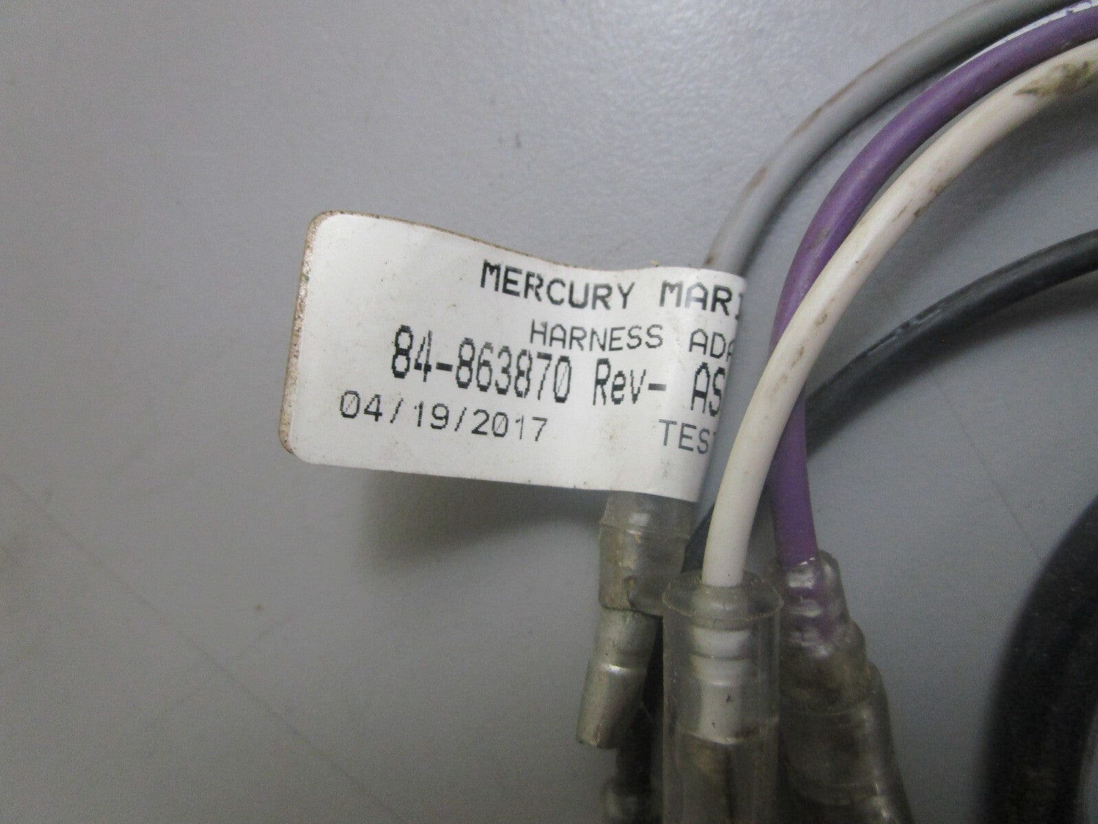 *NEW OEM* 0820 Mercury Quicksilver Harness Assy 84-863870