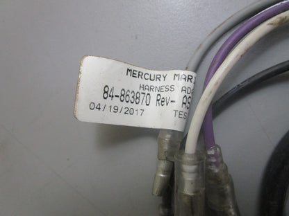 *NEW OEM* 0820 Mercury Quicksilver Harness Assy 84-863870