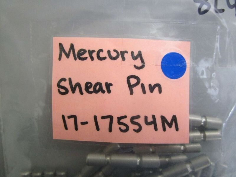 *NEW OEM* (LOT OF 4) 0770 Mercury Quicksilver Shear Pin 17-17554M