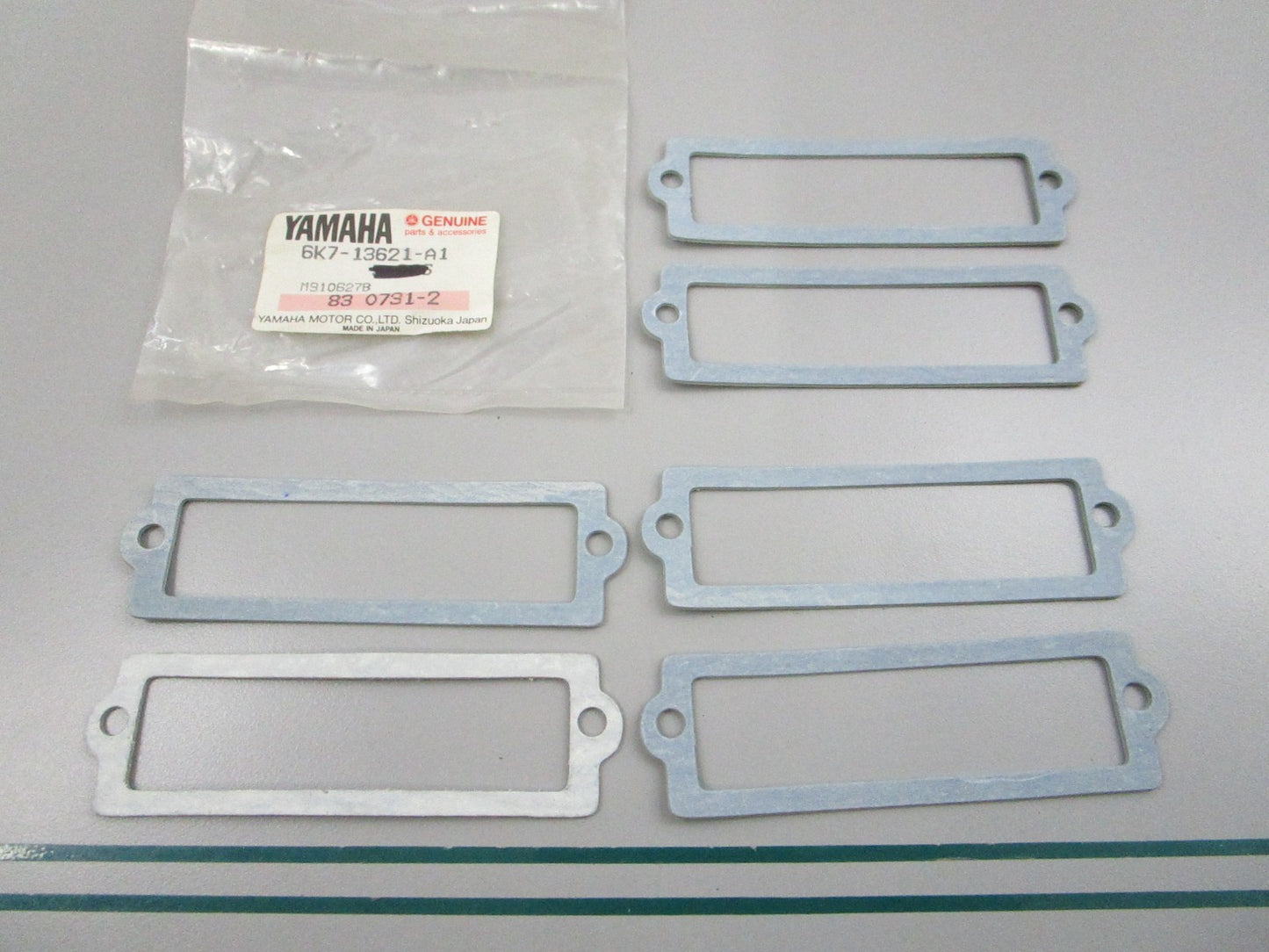 NEW OEM (LOT OF 6) 6K7-13621-A1-00 Yamaha Gasket 0810
