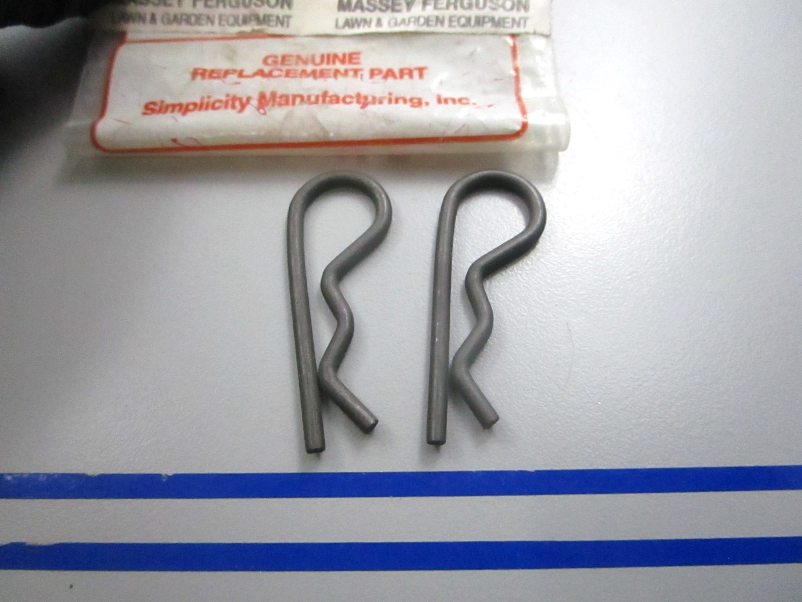 *NEW OEM* (LOT OF 2) 0810 Simplicity Hitch Pin Clip 1960074