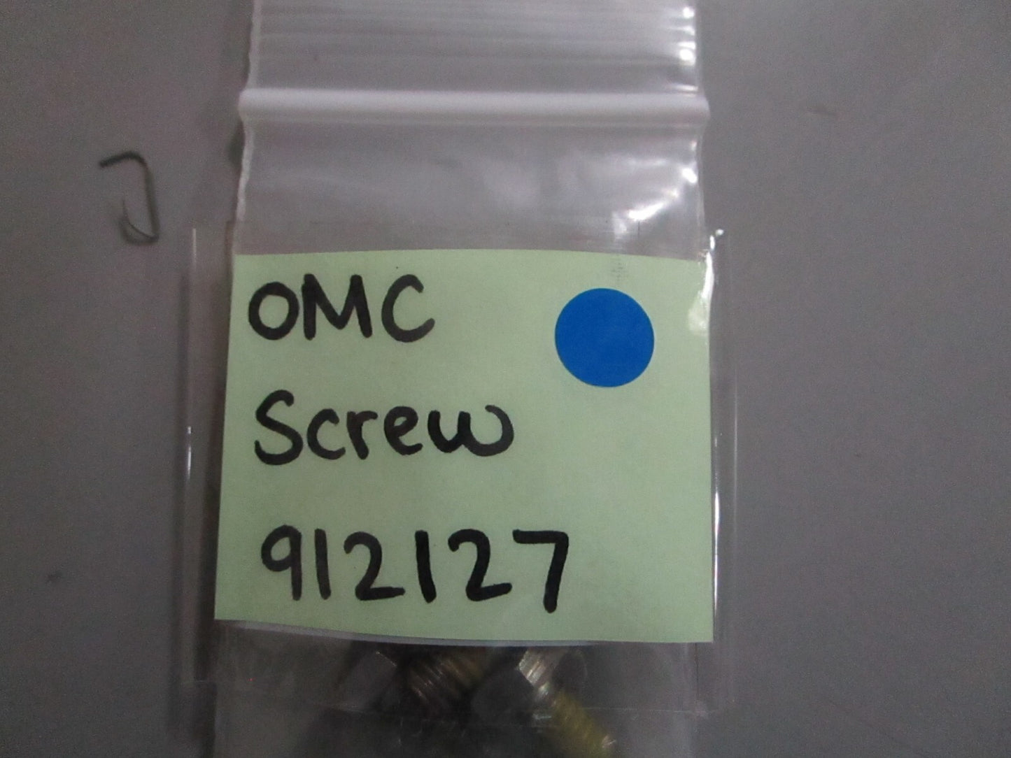 *NEW OEM* (LOT OF 5) 0810 OMC Johnson Evinrude Screw 912127 0912127