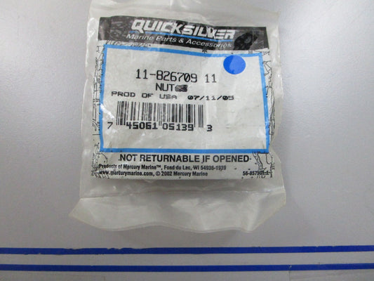 *NEW OEM* (LOT OF 5) 0810 Mercury Quicksilver Nut 11-826709 11