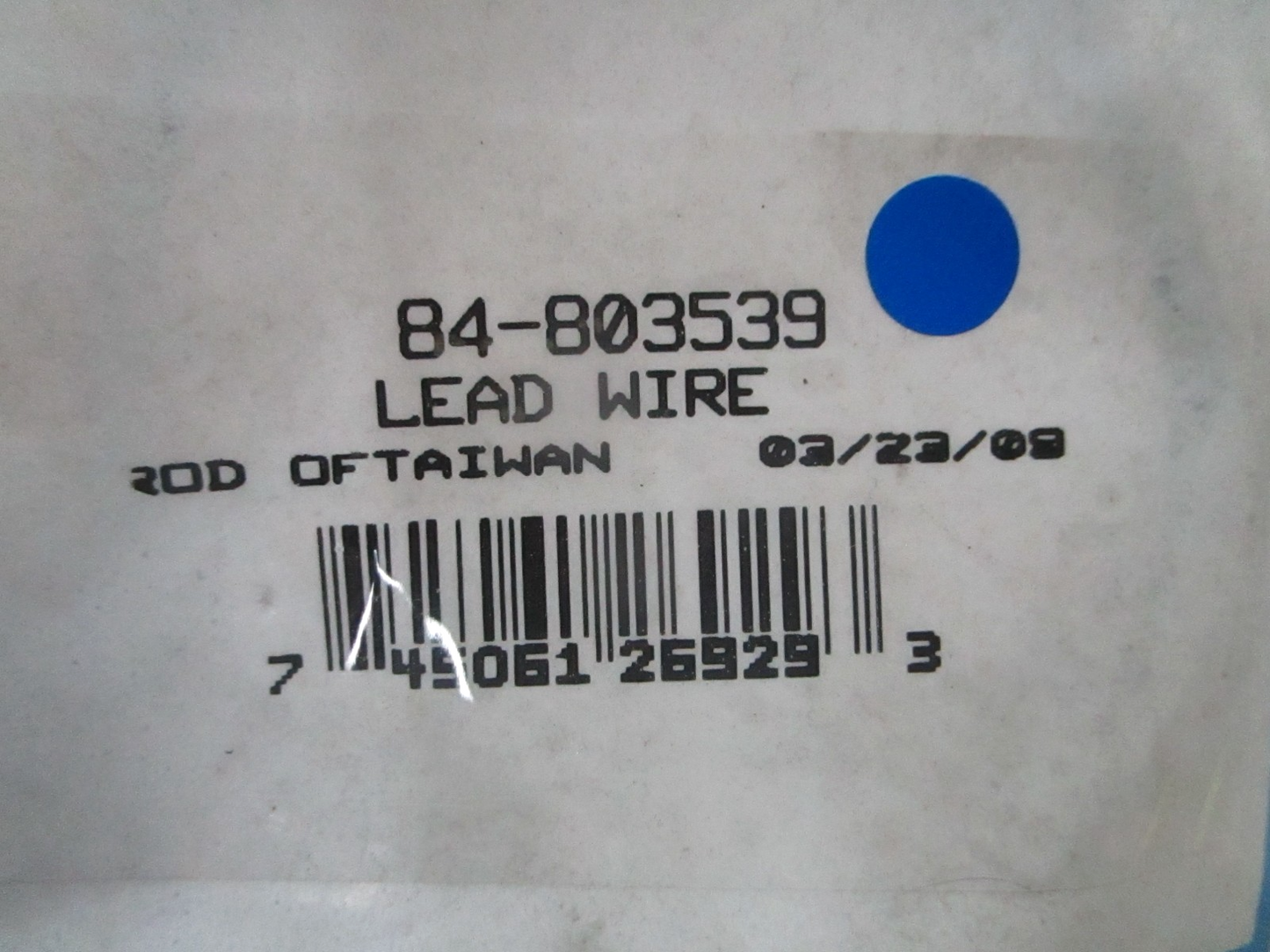 *NEW OEM* 0810 Mercury Quicksilver Lead Wire 84-803539