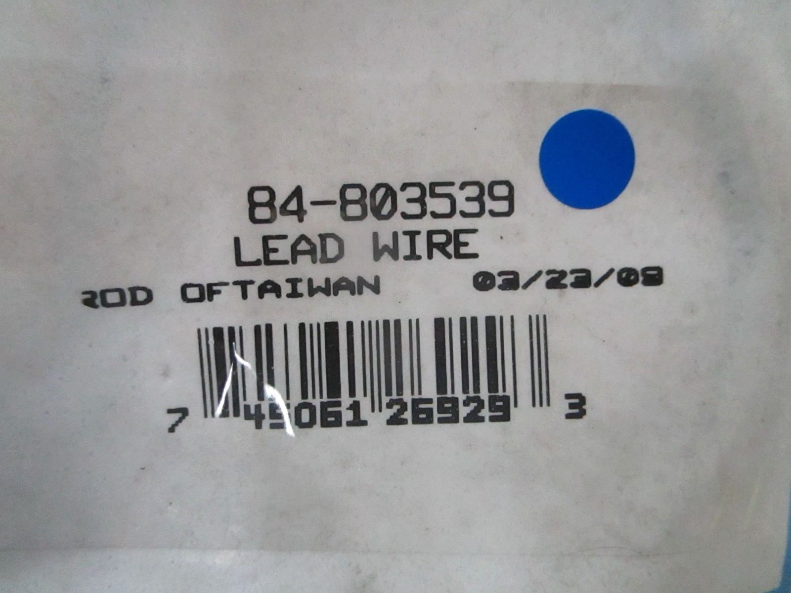 *NEW OEM* 0810 Mercury Quicksilver Lead Wire 84-803539