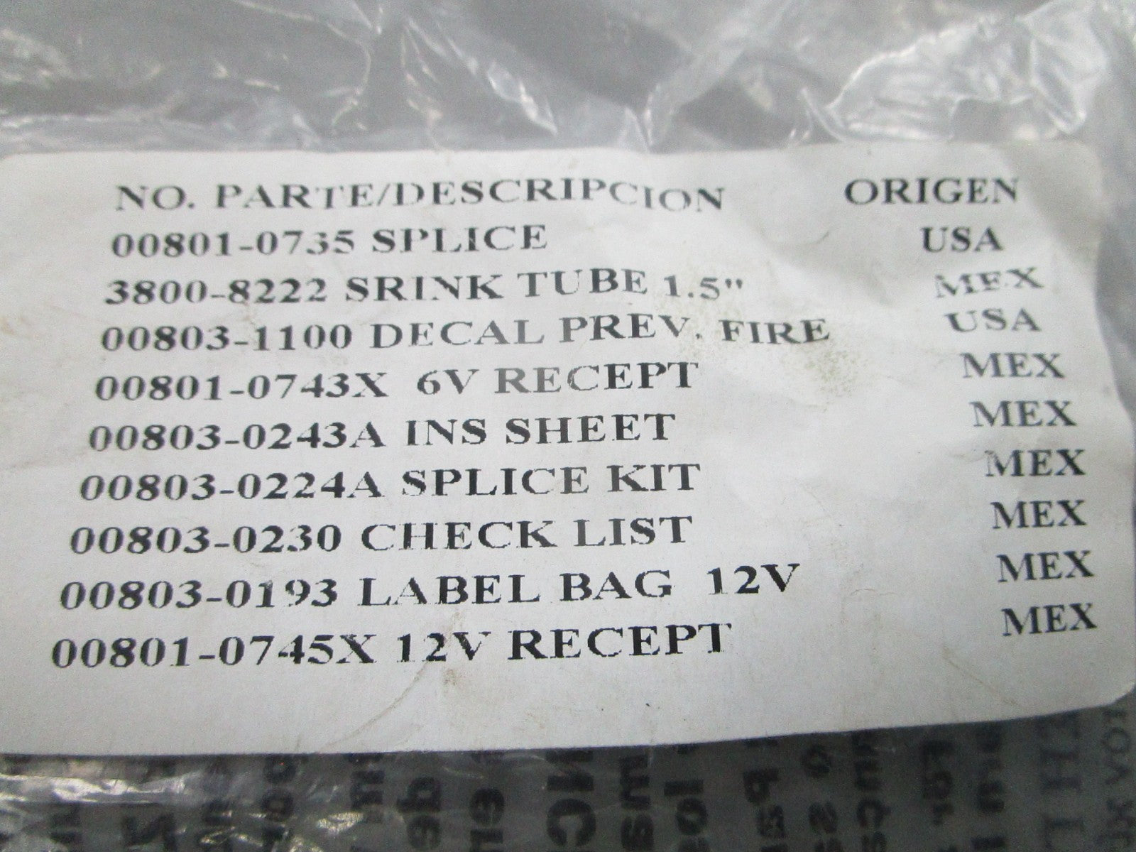 NEW OEM Power Wheels 00803-0193 12V Standard Efficiency Conversion Kit 0810