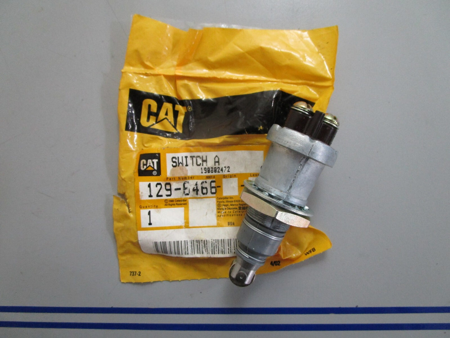 *NEW OEM* 0820 CAT Roller Switch 129-6466
