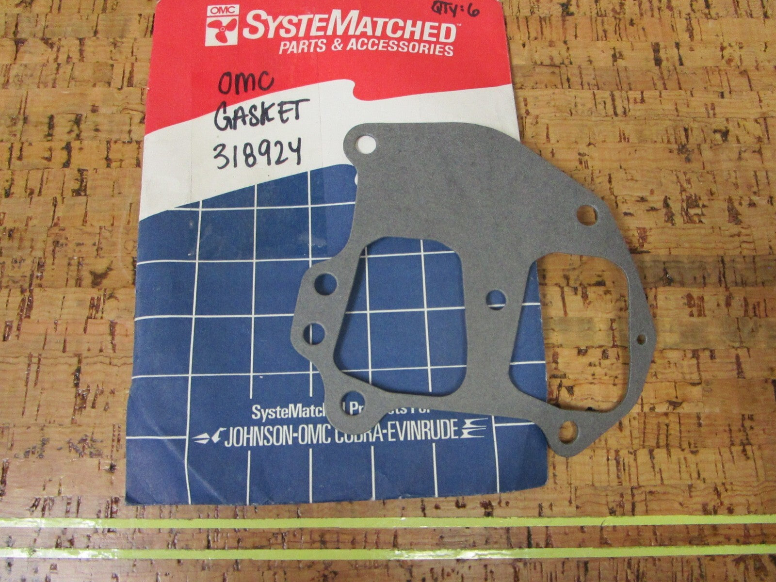 *NEW OEM* 0720 OMC Johnson Evinrude Gasket 318924 0318924