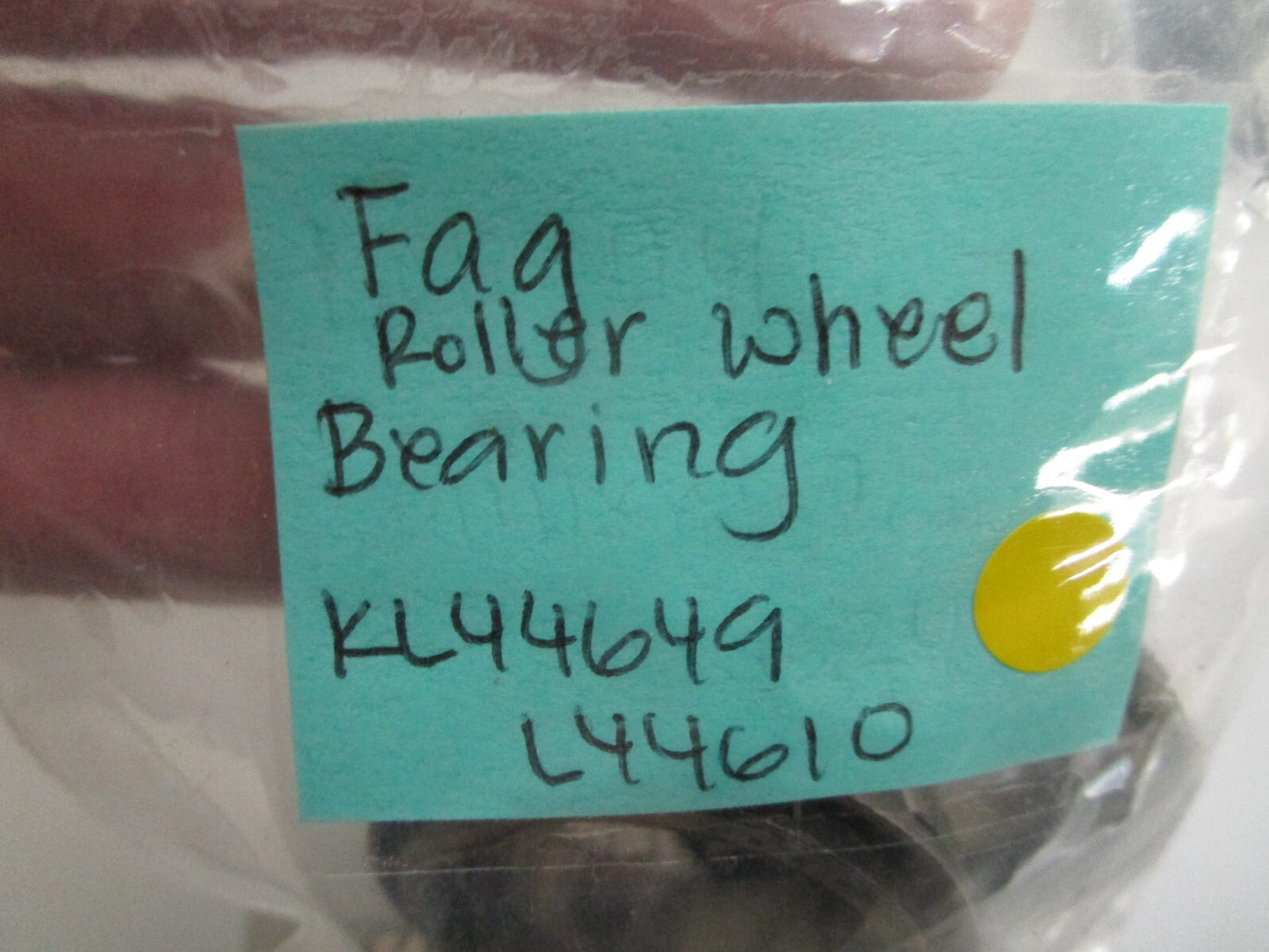 *NEW* 0810 FAG Roller Wheel Bearing KL44649 L44610