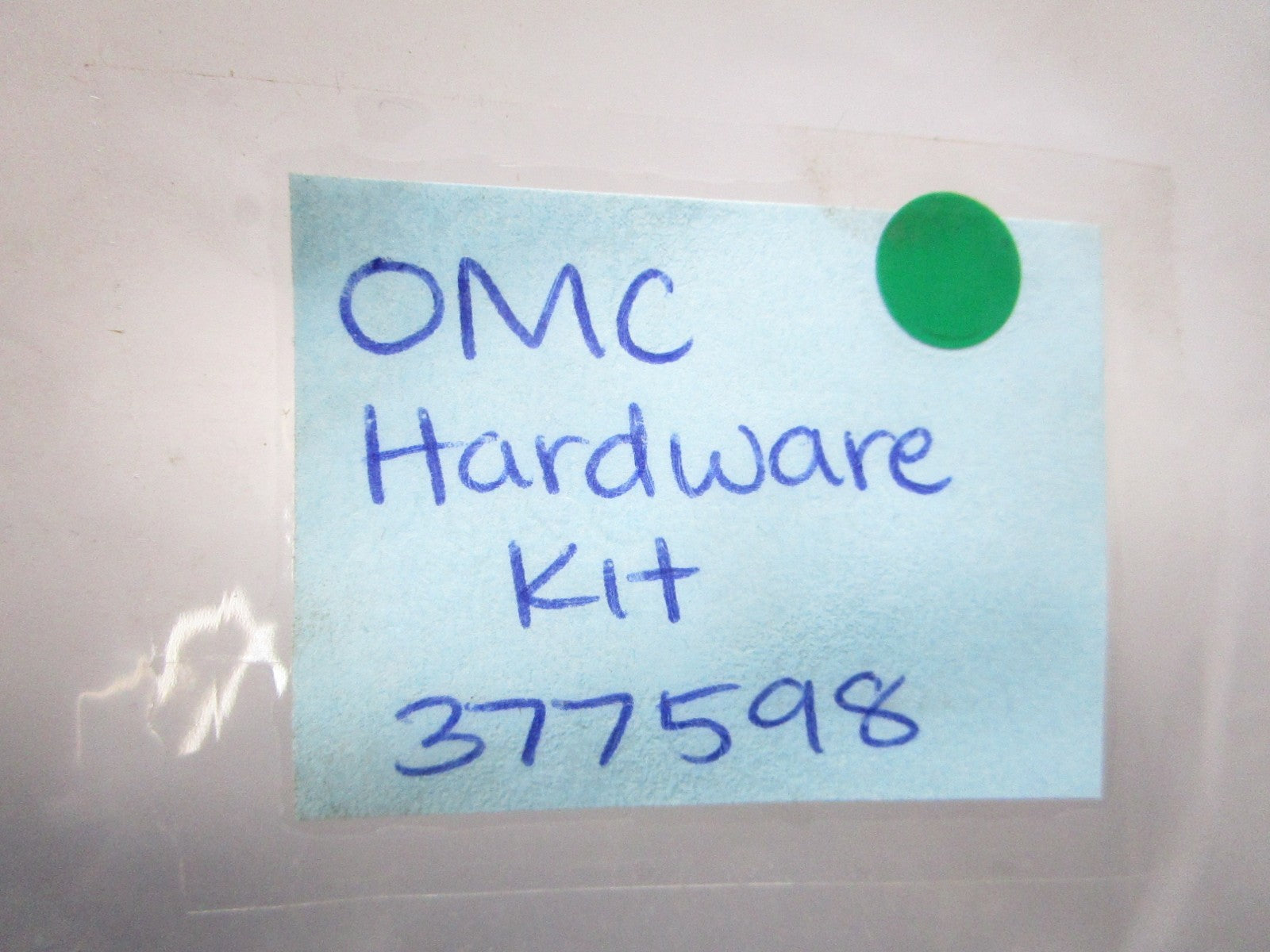 NEW OEM 377598 0377598 OMC Johnson Evinrude Hardware Kit 0810
