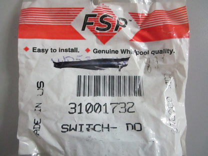 NEW OEM 31001732 Whirlpool FSP Dryer Door Switch 0820