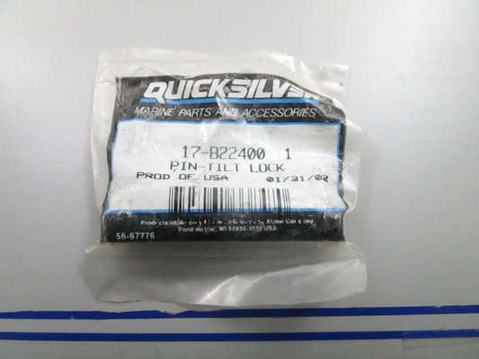 *NEW OEM* 0810 Mercury Quicksilver Tilt Lock Pin 17-8224001