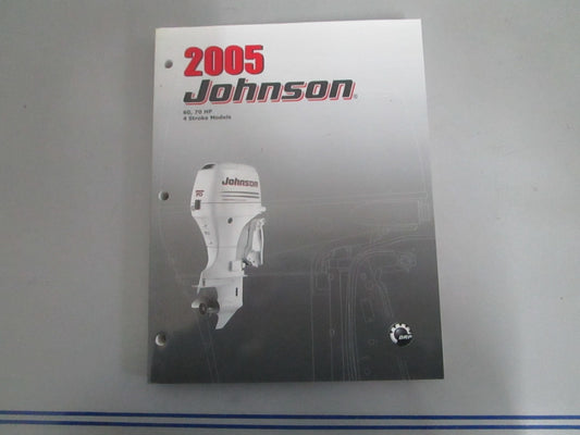 *NEW OEM* 0820 OMC Johnson Evinrude 2005 60, 70HP 4-Stroke Models Manual 5005996