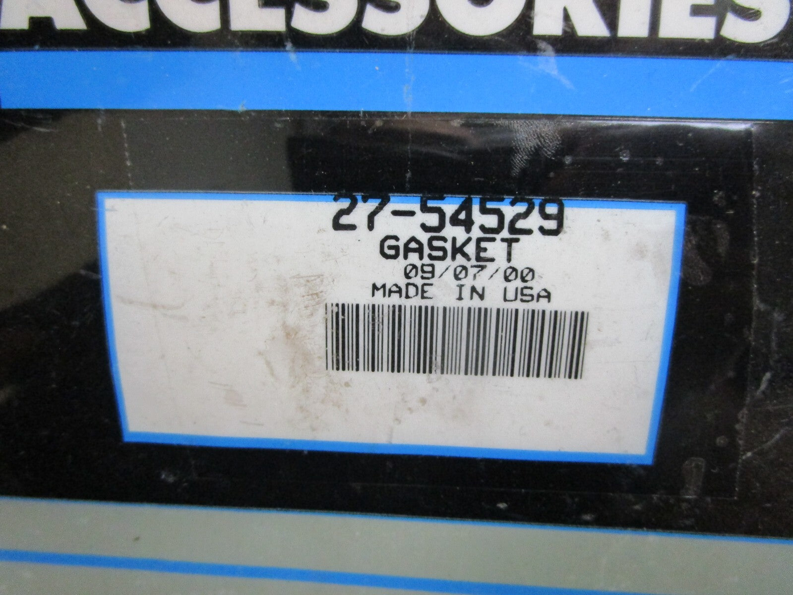 *NEW OEM* (LOT OF 2) 0810 Mercury Quicksilver Gasket 27-54529