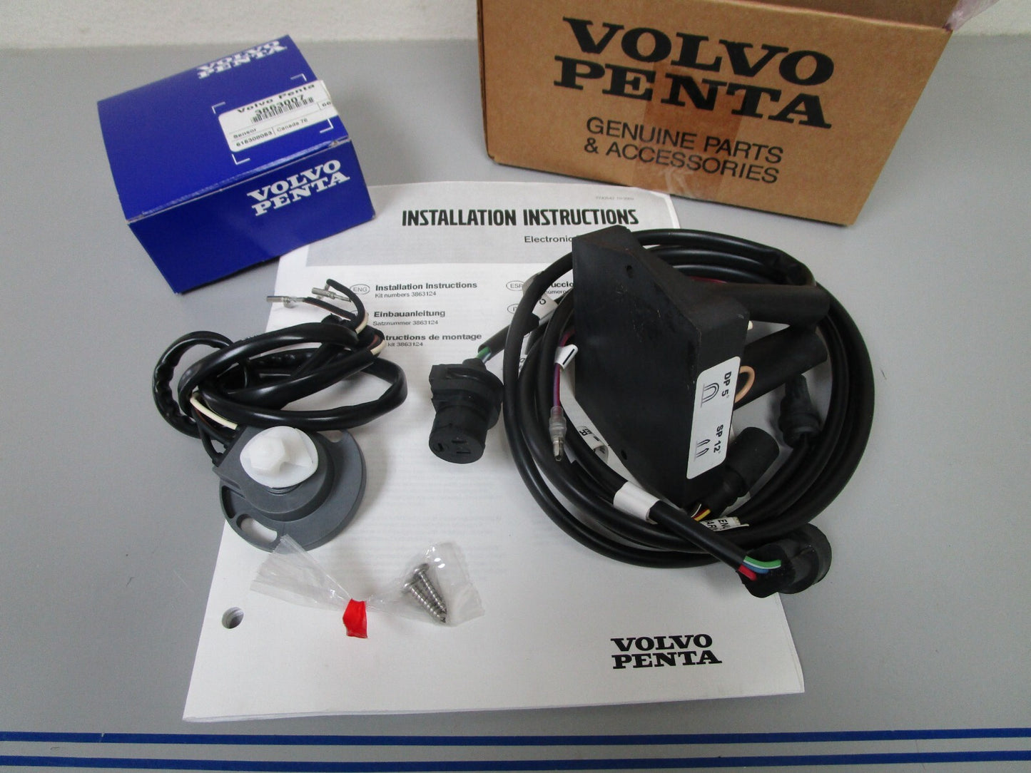 *NEW OEM* 0720 Volvo Penta Control Unit Kit 3863124