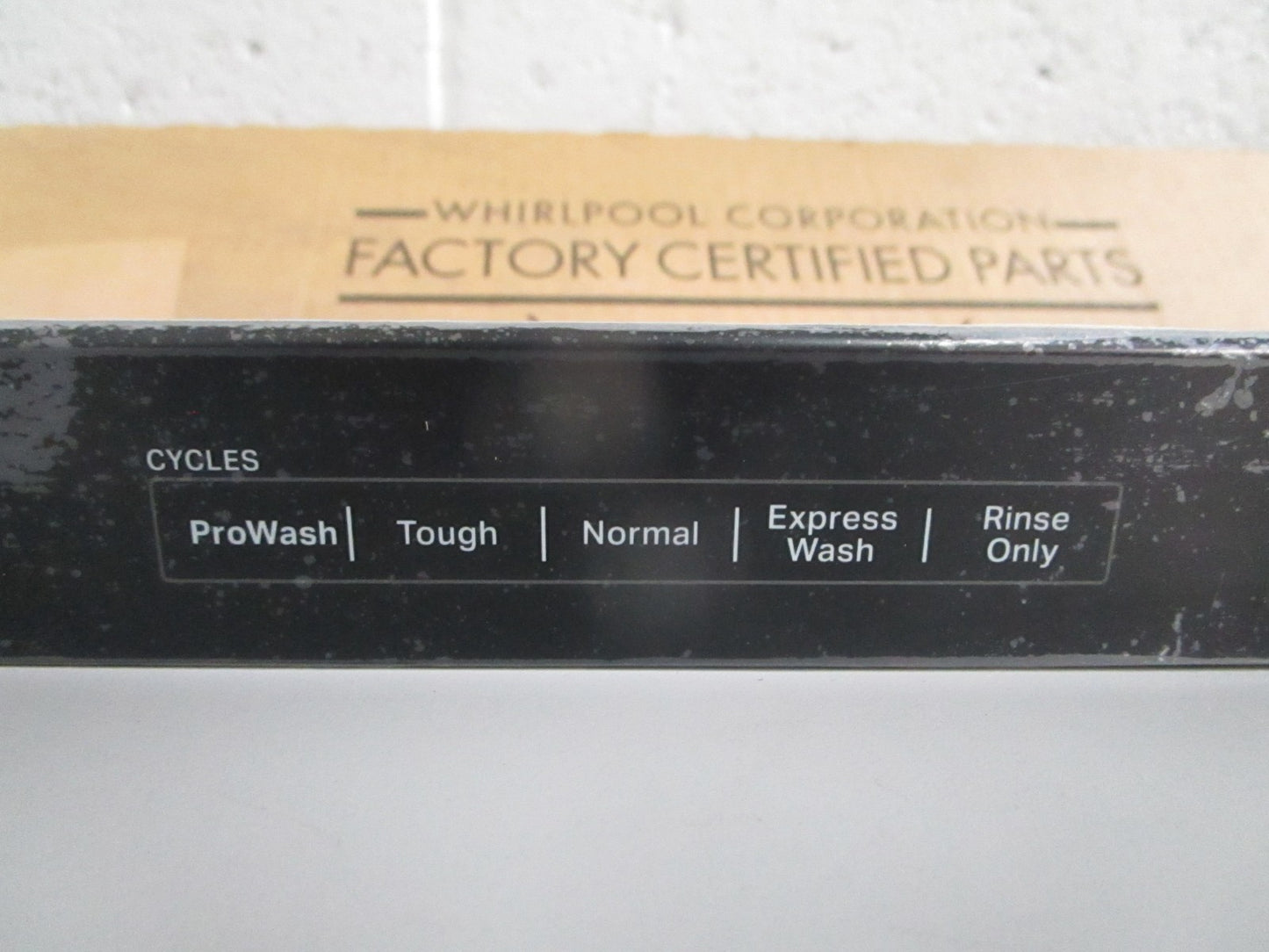 NEW OEM W11416458 Whirlpool Console 0820