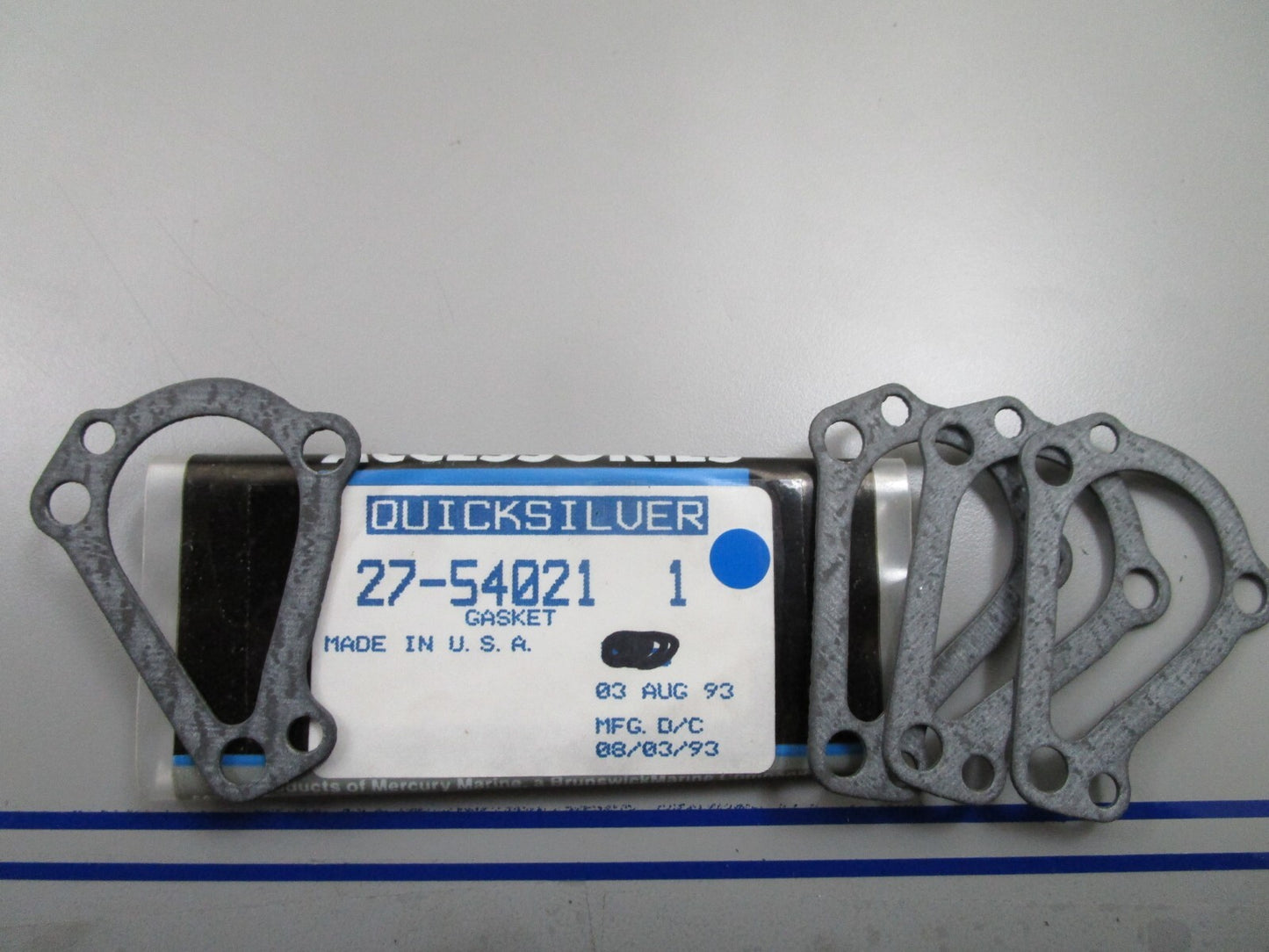 *NEW OEM* (LOT OF 4) 0810 Mercury Quicksilver Gasket 27-54021 1
