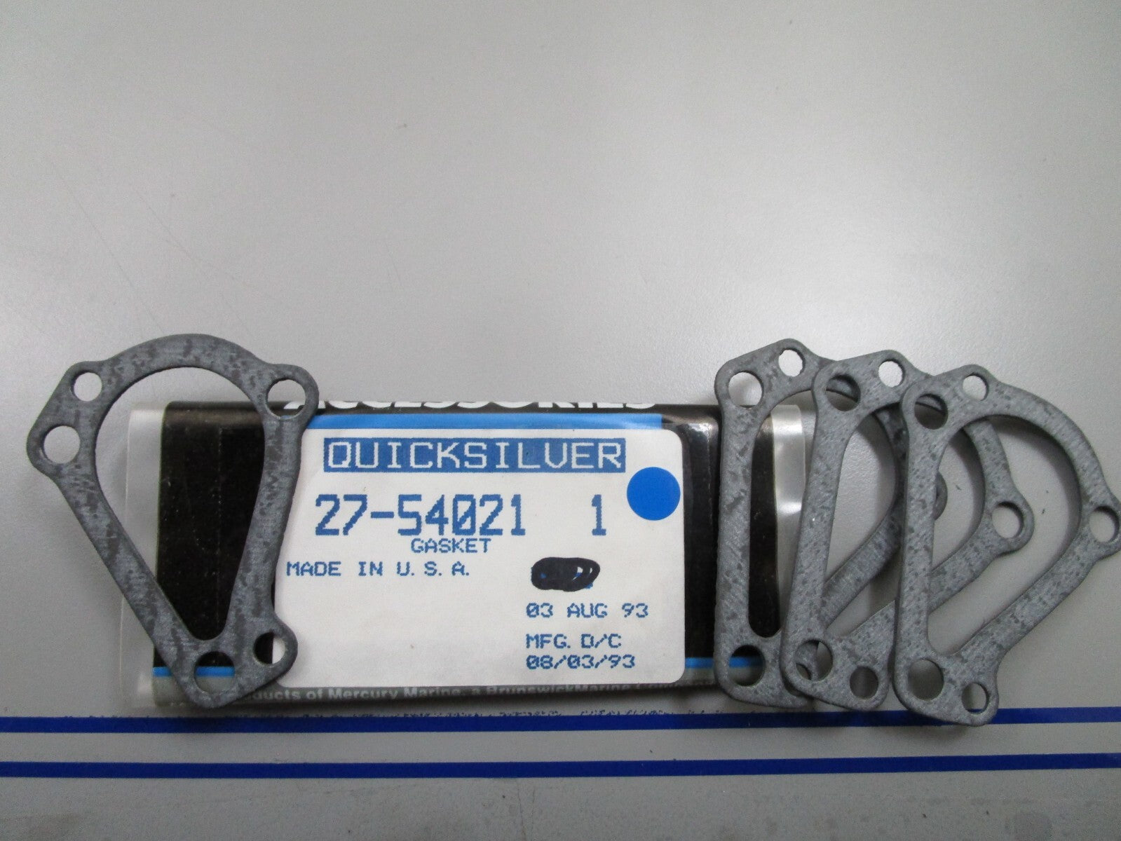 *NEW OEM* (LOT OF 4) 0810 Mercury Quicksilver Gasket 27-54021 1