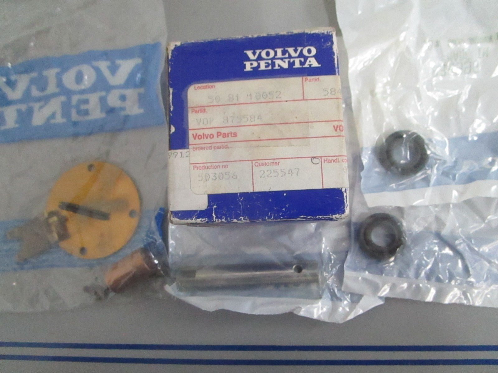 *NEW OEM* 0820 Volvo Penta Water Pump Repair Kit 875584