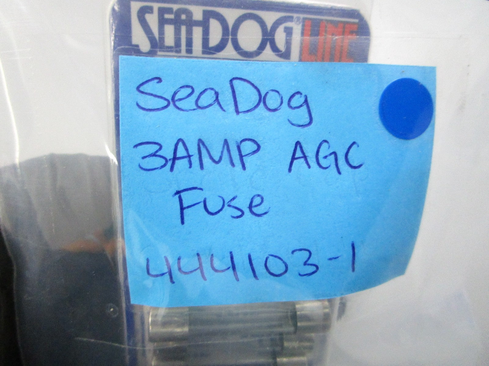 NEW (LOT OF 5) 444103-1 Sea-Dog 3 AMP AGC Fuse 0810