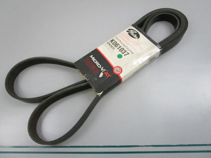 Gates NEW Micro-V Serpentine Belt K061037 6-Rib 104.3" 0810