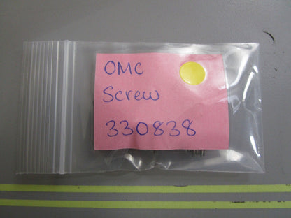 *NEW OEM* (LOT OF 4) 0810 OMC Johnson Evinrude Screw 330838 0330838