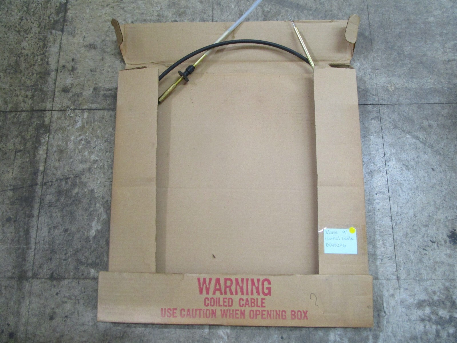 *NEW* 0820 Morse Controls 9' Control Cable D048296 048296-0