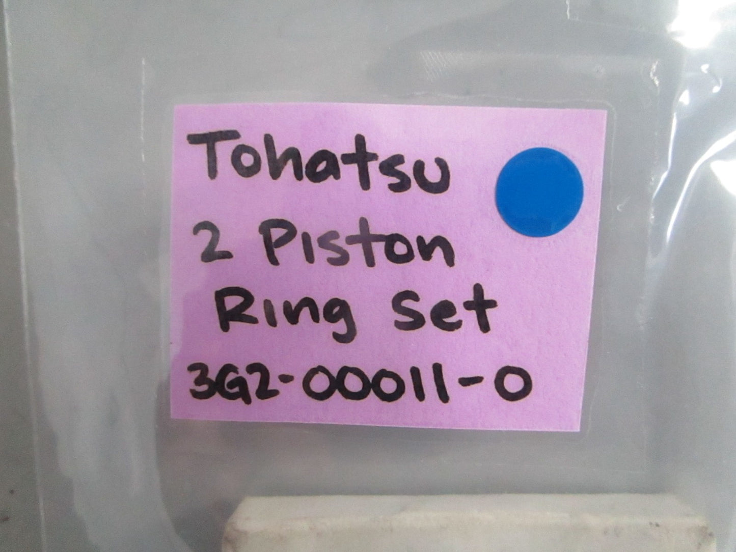NEW OEM 3G2-00011-0 Tohatsu 2 Piston Ring Set 0820