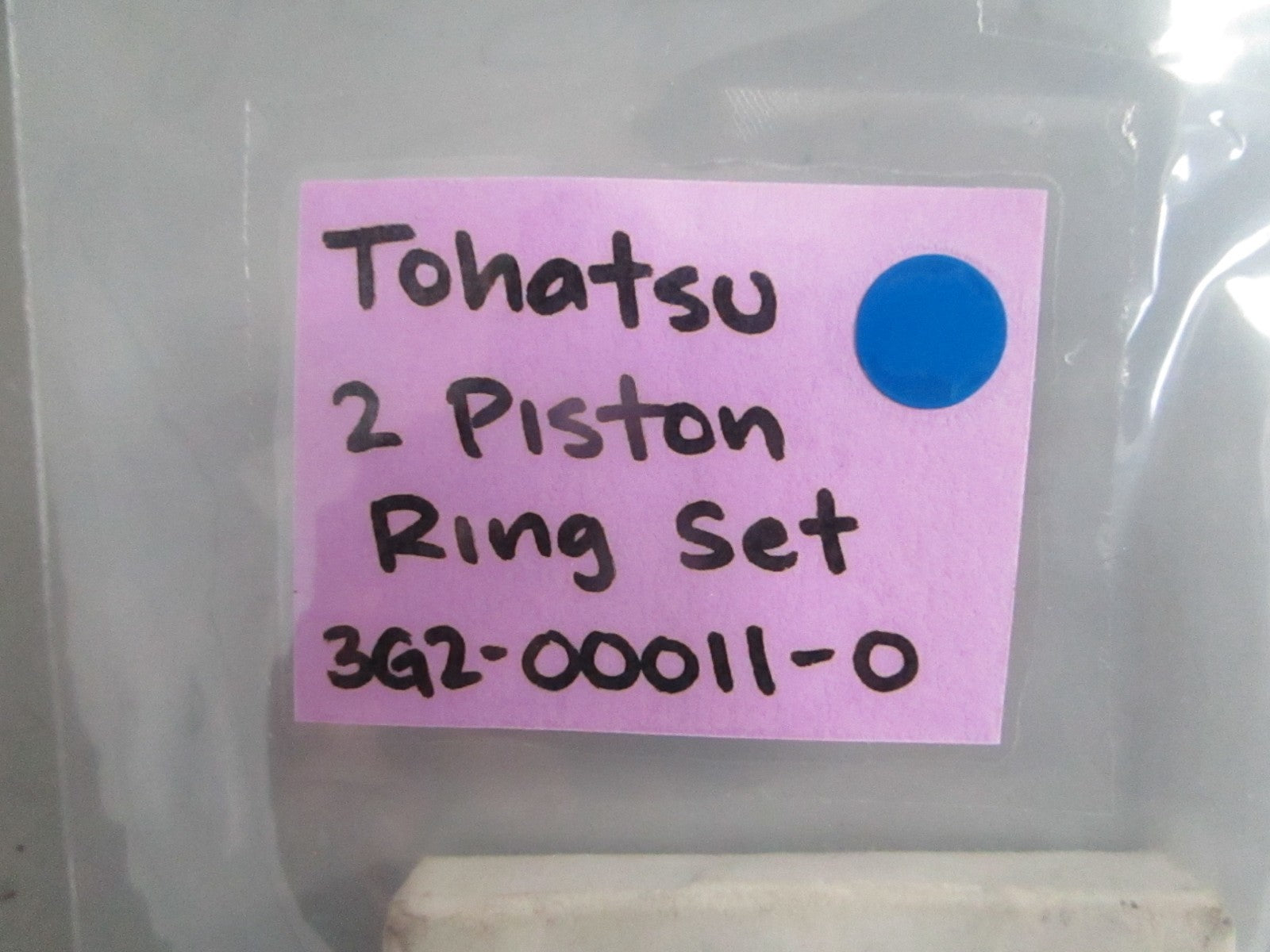 NEW OEM 3G2-00011-0 Tohatsu 2 Piston Ring Set 0820