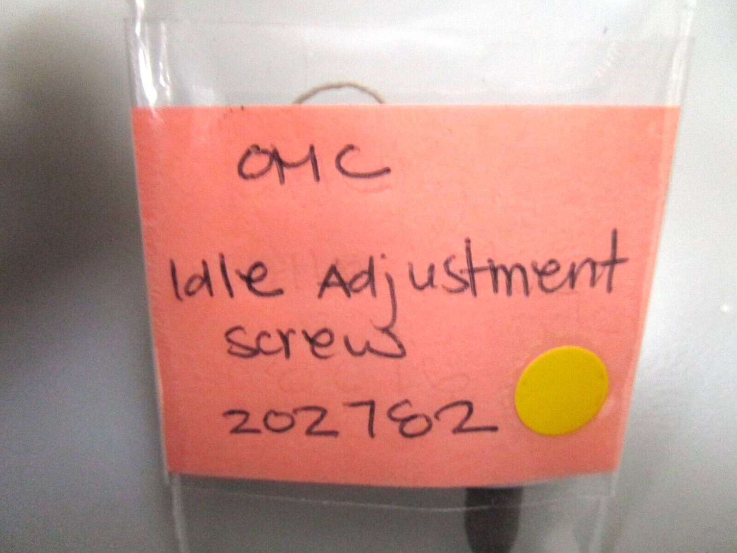 *NEW OEM* 0750 OMC Johnson Evinrude IDLE ADJUSTMENT SCREW 202782 0202782