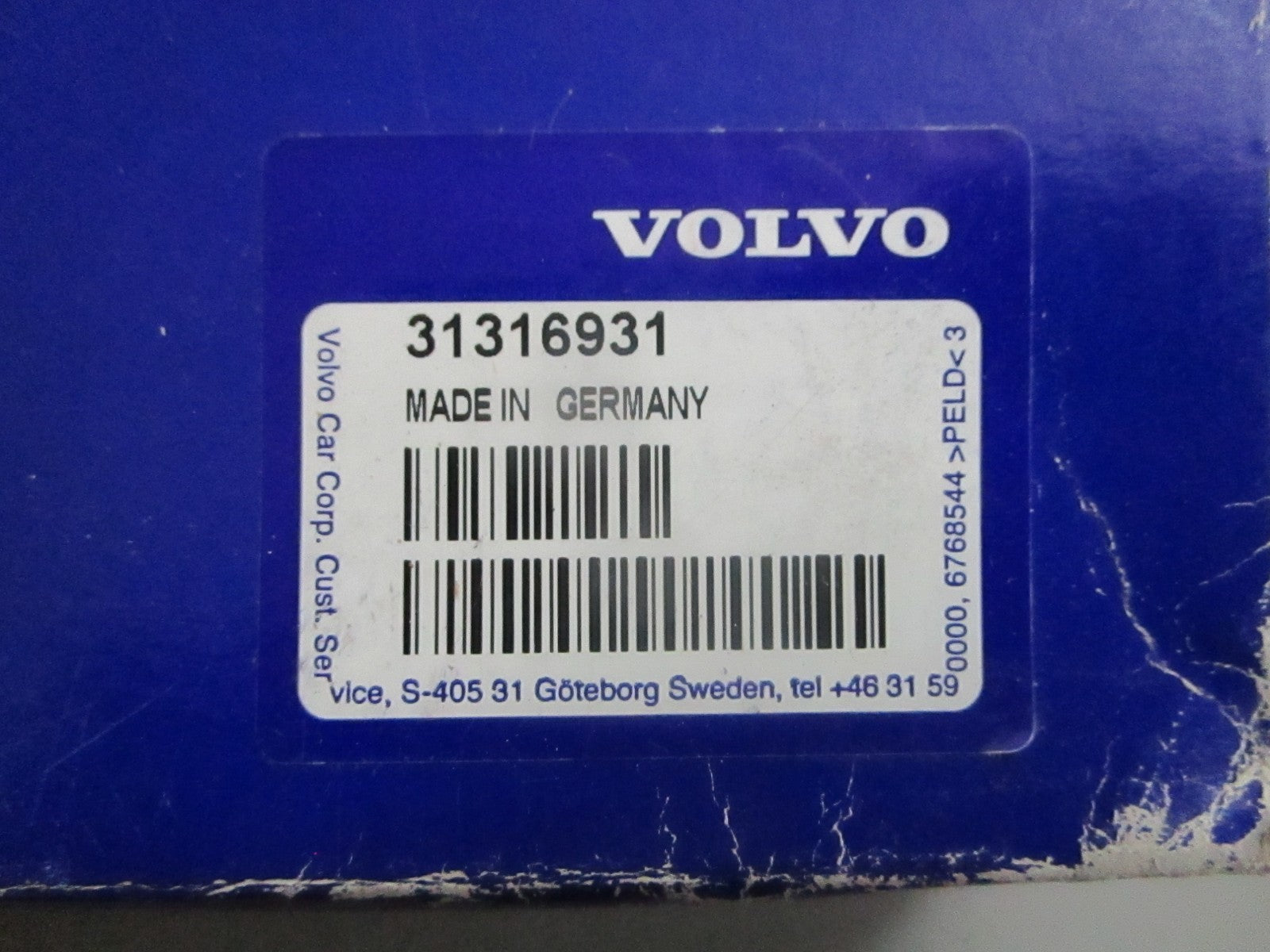 *NEW OEM* 0820 Volvo Penta Timing Belt 31316931