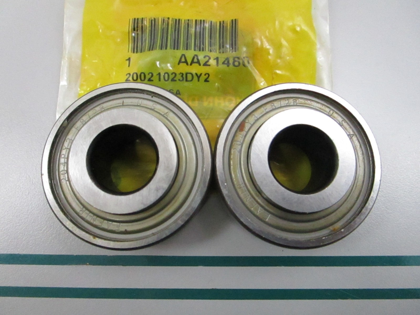 NEW OEM (LOT OF 2) AA21480 John Deere Bearing 0810