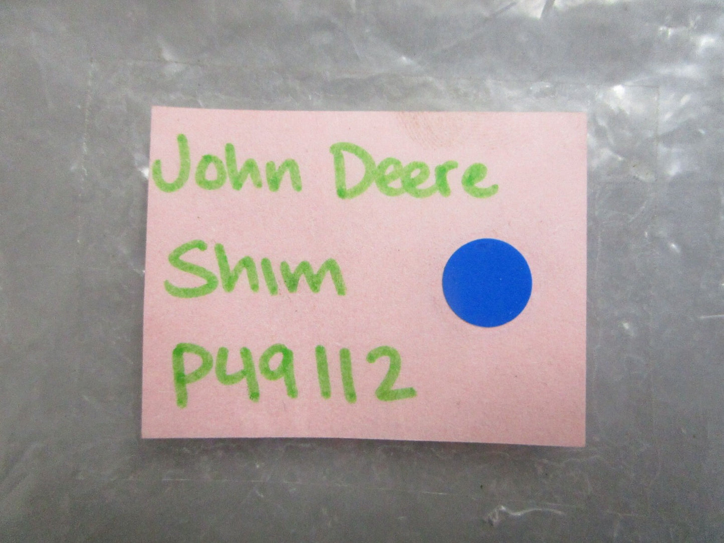 *NEW* (LOT OF 2) 0770 John Deere Shim P49112