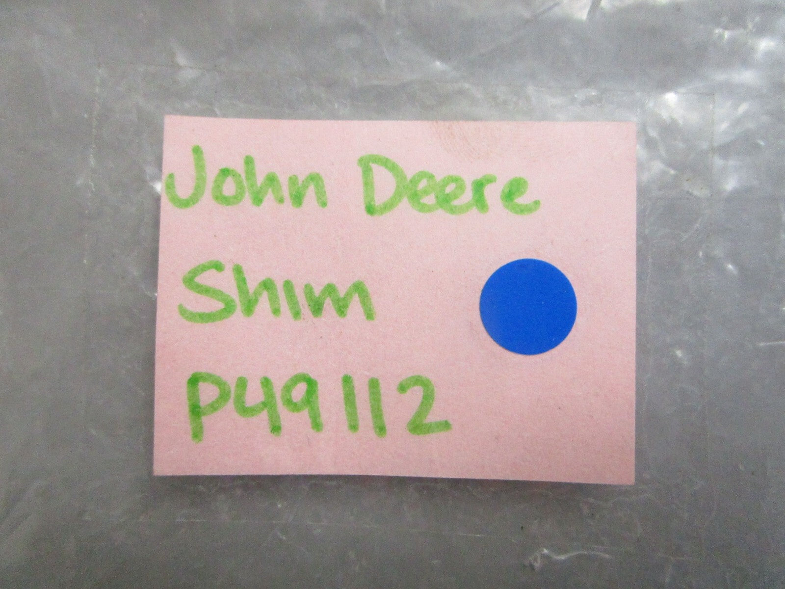 *NEW* (LOT OF 2) 0770 John Deere Shim P49112