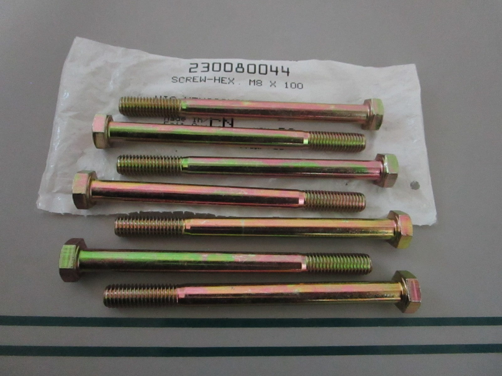 NEW OEM (LOT OF 7) 230080044 Can-Am Hex Screw 0810