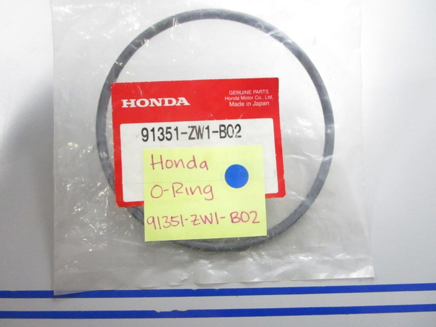 *NEW OEM* 0810 Honda O-Ring 91351-ZV1-B02